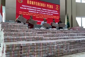 Kejagung Serahkan Uang Hasil Sitaan Korupsi, Penampakan Uang Rp1 T Jadi Sorotan Publik