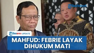 Mahfud Sindir Ucapan Lama Febrie Adriansyah Soal Tumpukan Uang, Aparat Korupsi Layak Dihukum Mati