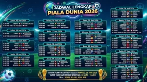 Jadwal Lengkap Piala Dunia 2026: Semua yang Perlu Anda Ketahui